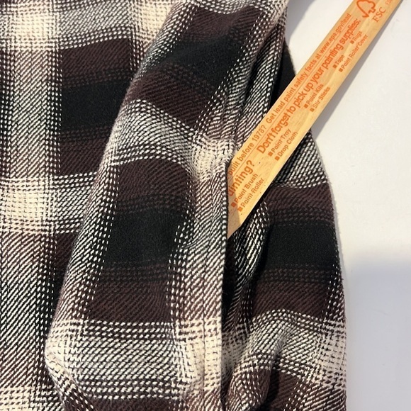 ORVIS Mens Big Bear Heavy Weight Flannel Plaid Button Down Shacket Jacket XXL - Picture 9 of 15